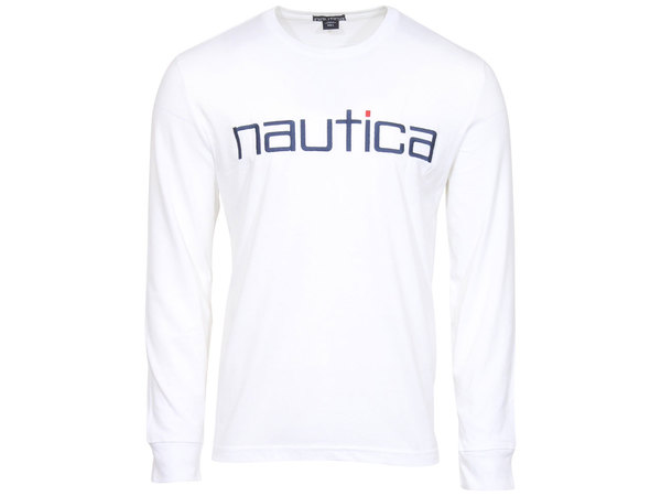 SUSTAINABLY CRAFTED GRAPHIC LONG-SLEEVE T-SHIRT