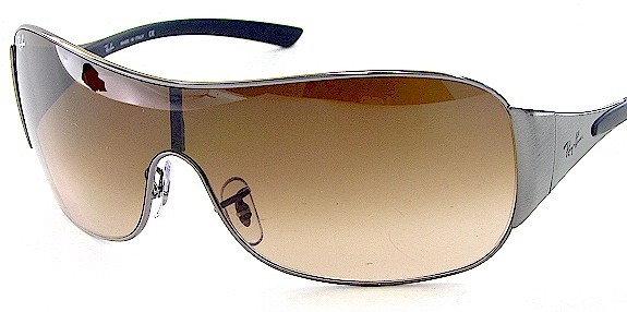 Ray Ban RB3321 3321 041/13 Gunmetal 