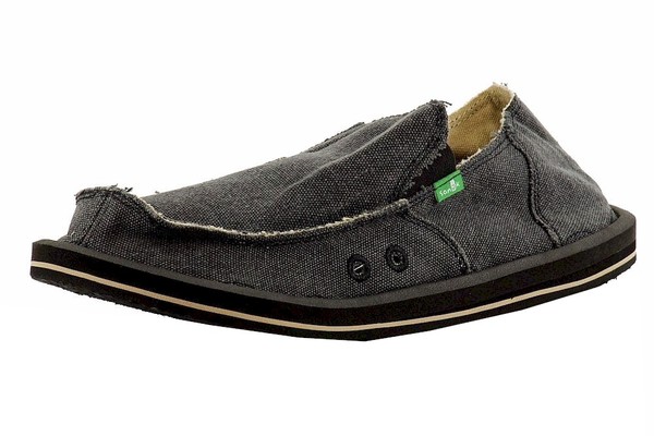 mens sanuk loafers