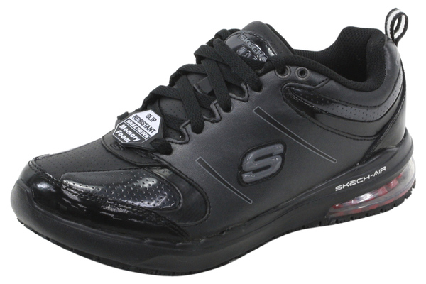 skechers memory foam slip resistant shoes