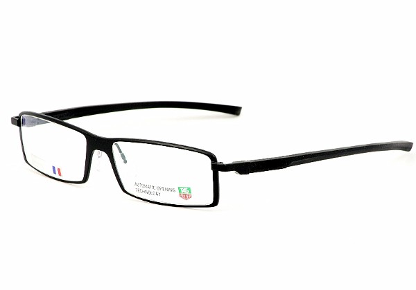  Tag Heuer Eyeglasses 0802 Black 001 TagHeuer Optical Frames 