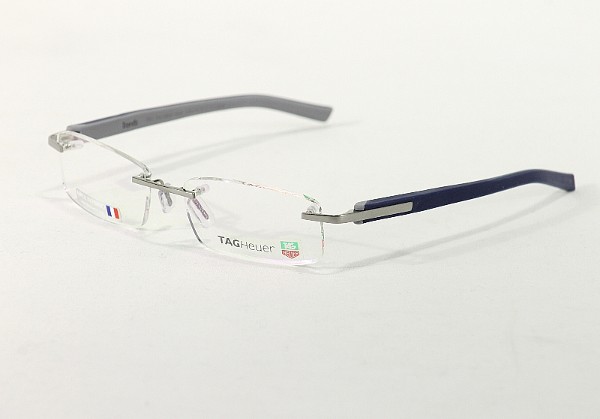  TagHeuer Eyeglasses 8108 TH8108 004 Pure Blue Tag Heuer Optical Frame 