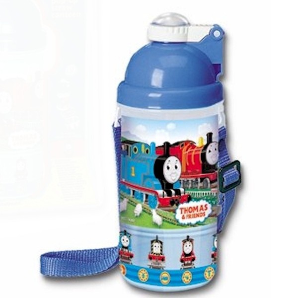  Thomas The Train Snack N' Sip Pop-Up Straw Canteen Cup 