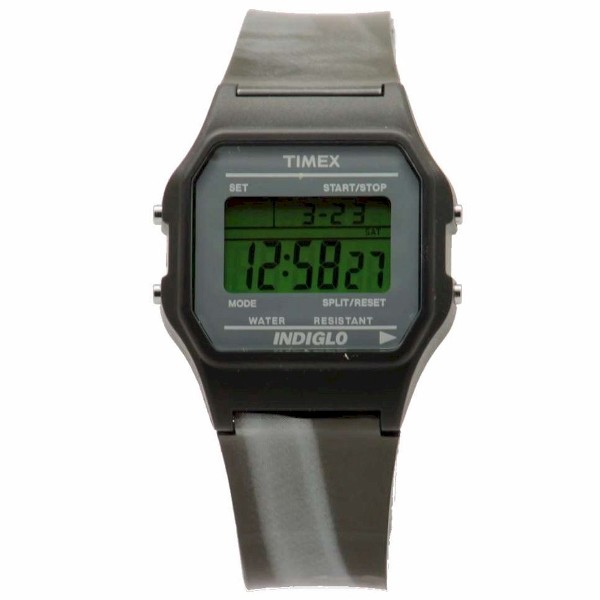  Timex T2N375 Black X-Ray Digital Watch 