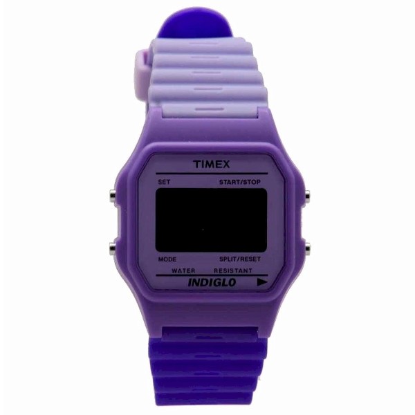  Timex Women's T2N210 Dark/Light Purple Indiglo Digital Watch 