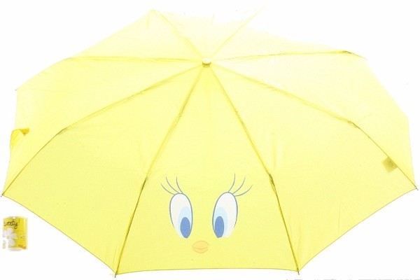  Tweety Bird by Warner Brothers Yellow Kid's Collapsible Umbrella 