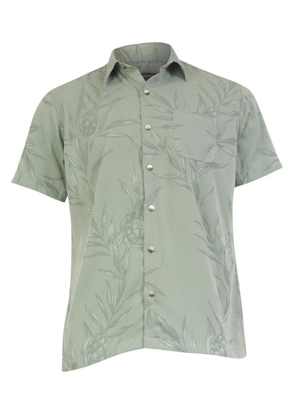 vans pineapple button down