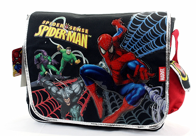 spiderman book bag