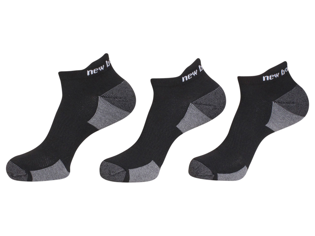 Training Socks Men's 3-Pairs Ankle Tab