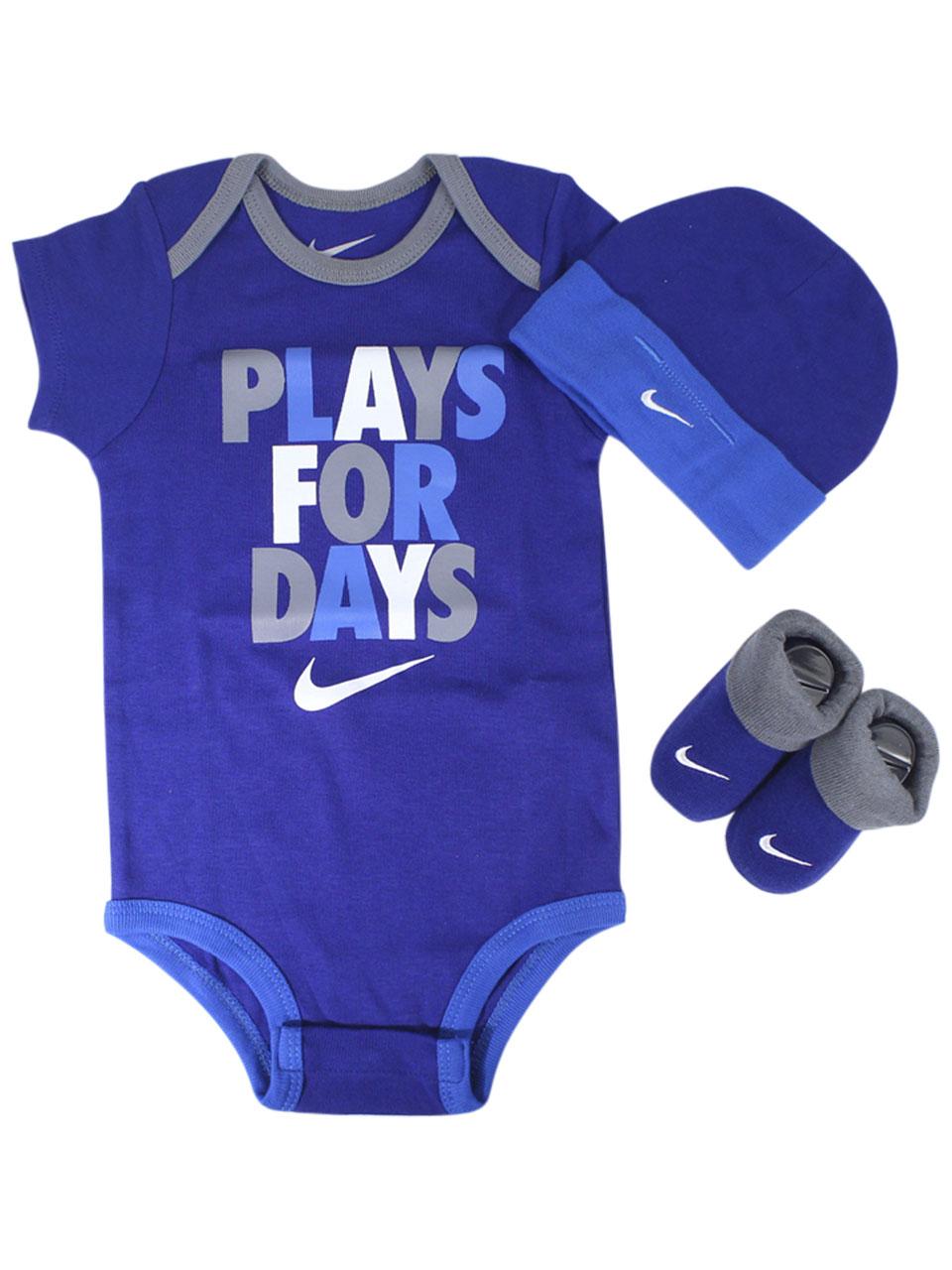 purple nike baby outfit