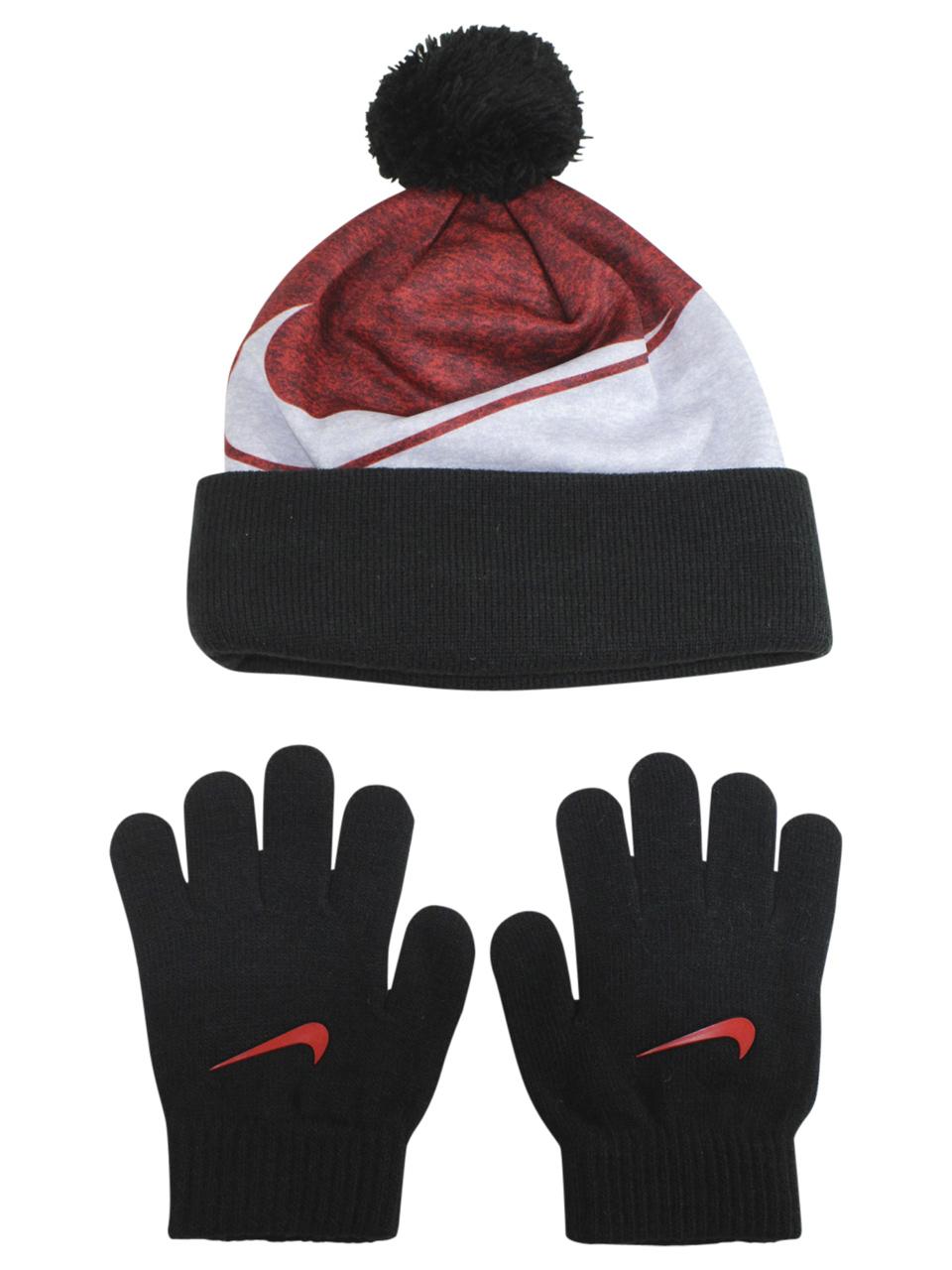 hat and gloves