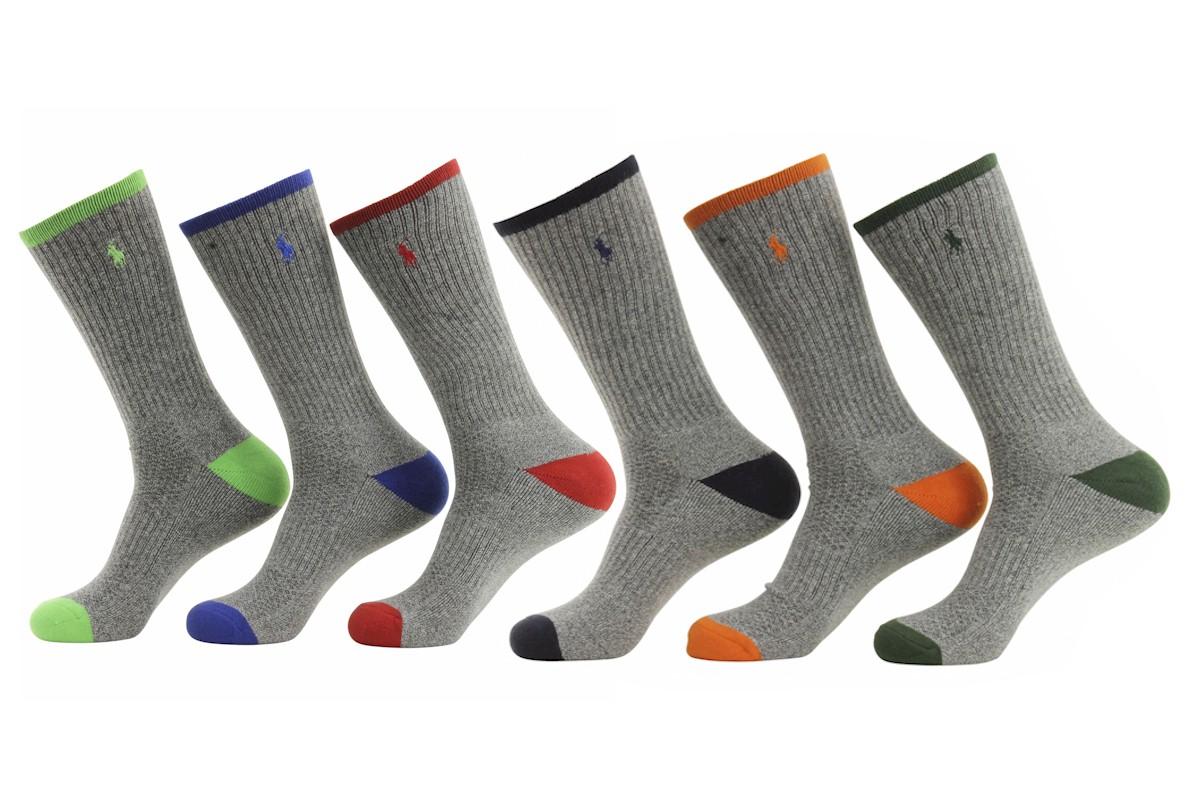 men's sport crew socks