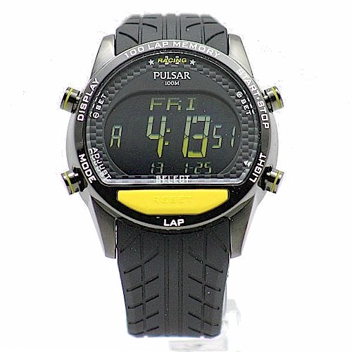 pulsar digital watches for men