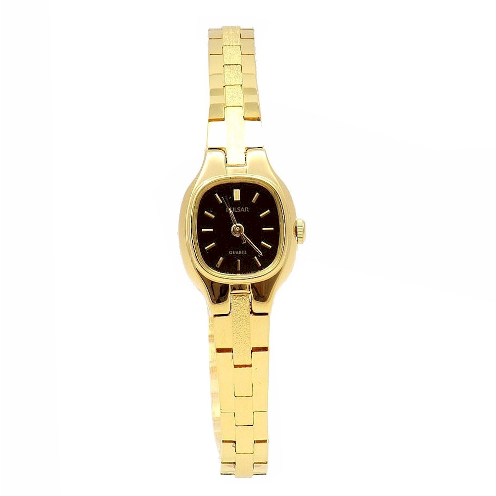 Pulsar Women's Traditional Collection PPH104 Gold Analog Watch | JoyLot.com