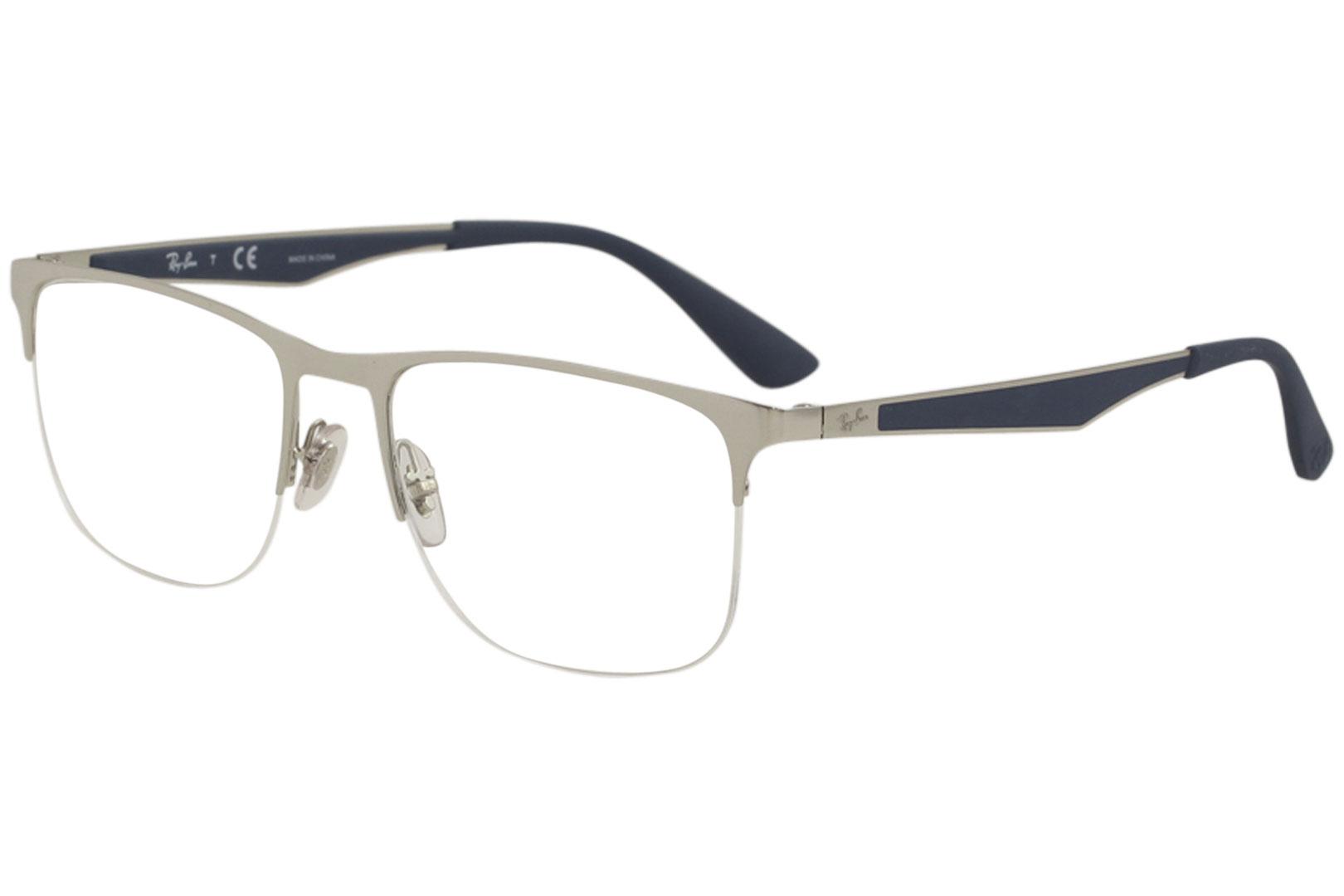 ray ban half frame spectacles