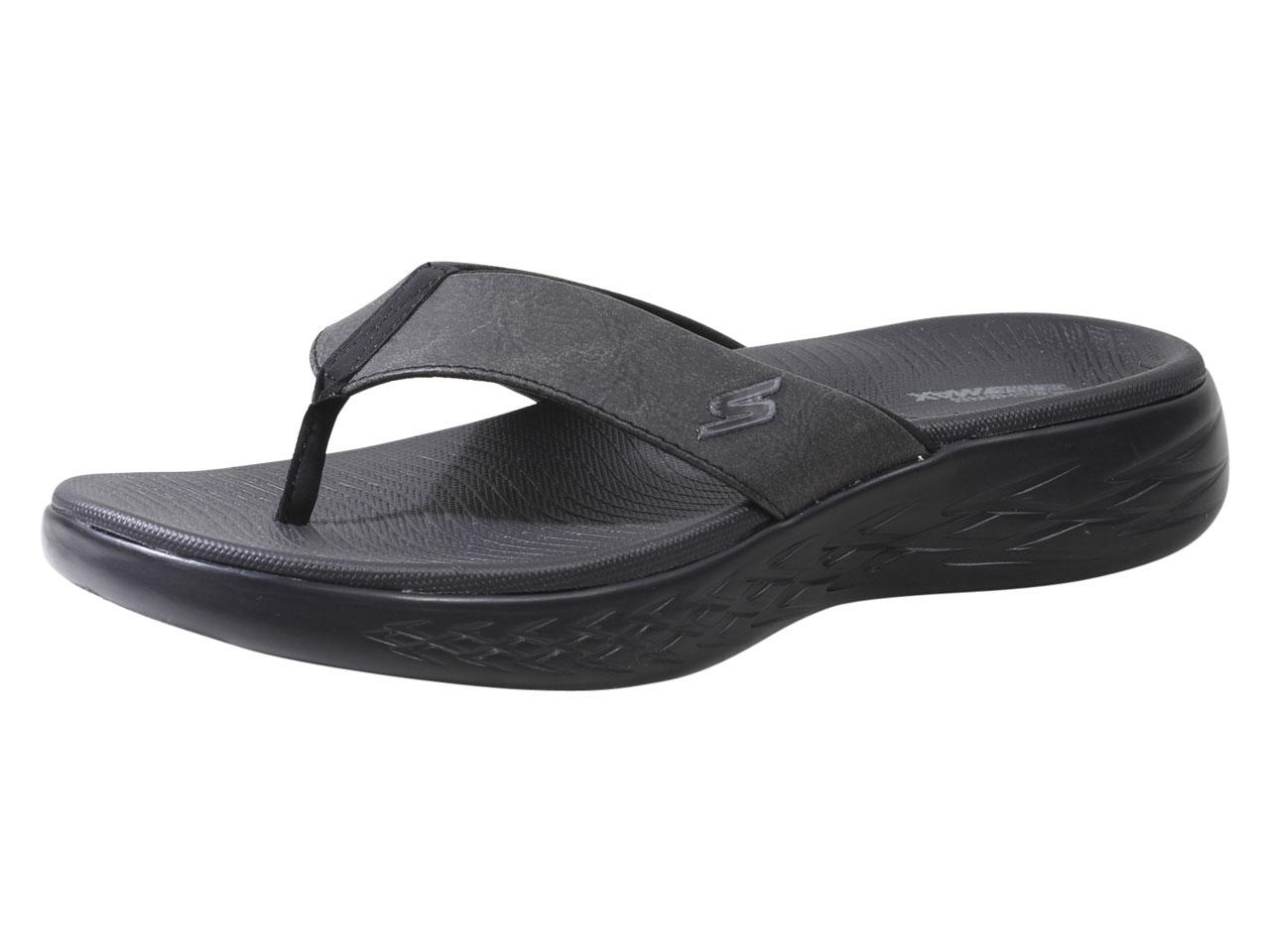 sketchers men flip flops