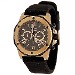 Bulova Men's Marine Star Two-Tone Black/Bronze Calander Chronograph Watch