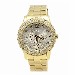 Guess Women's U0335L2 Gold-Tone Swarovski Crystals Chronograph Watch