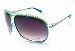 Michael Kors Medina M/2454/S M/2454/S 424 Blue/Lime Sunglasses 65mm