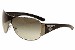 Prada SPR57L SPR/57L 5AV-3M1 Silver/Gunmetal Shield Sunglasses 57mm