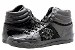 Roberto Cavalli Men's Versione H Black Leather Sneakers Shoes