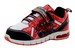 Spiderman Boy's Wall Crawler Red/Black/White Fashion Light Up Sneakers Shoes