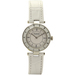 Versus By Versace Women's SP8120015 White Leather/Silver Analog Watch