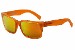 VonZipper Elmore Brain Blast Orange Von Zipper Rectangle Sunglasses