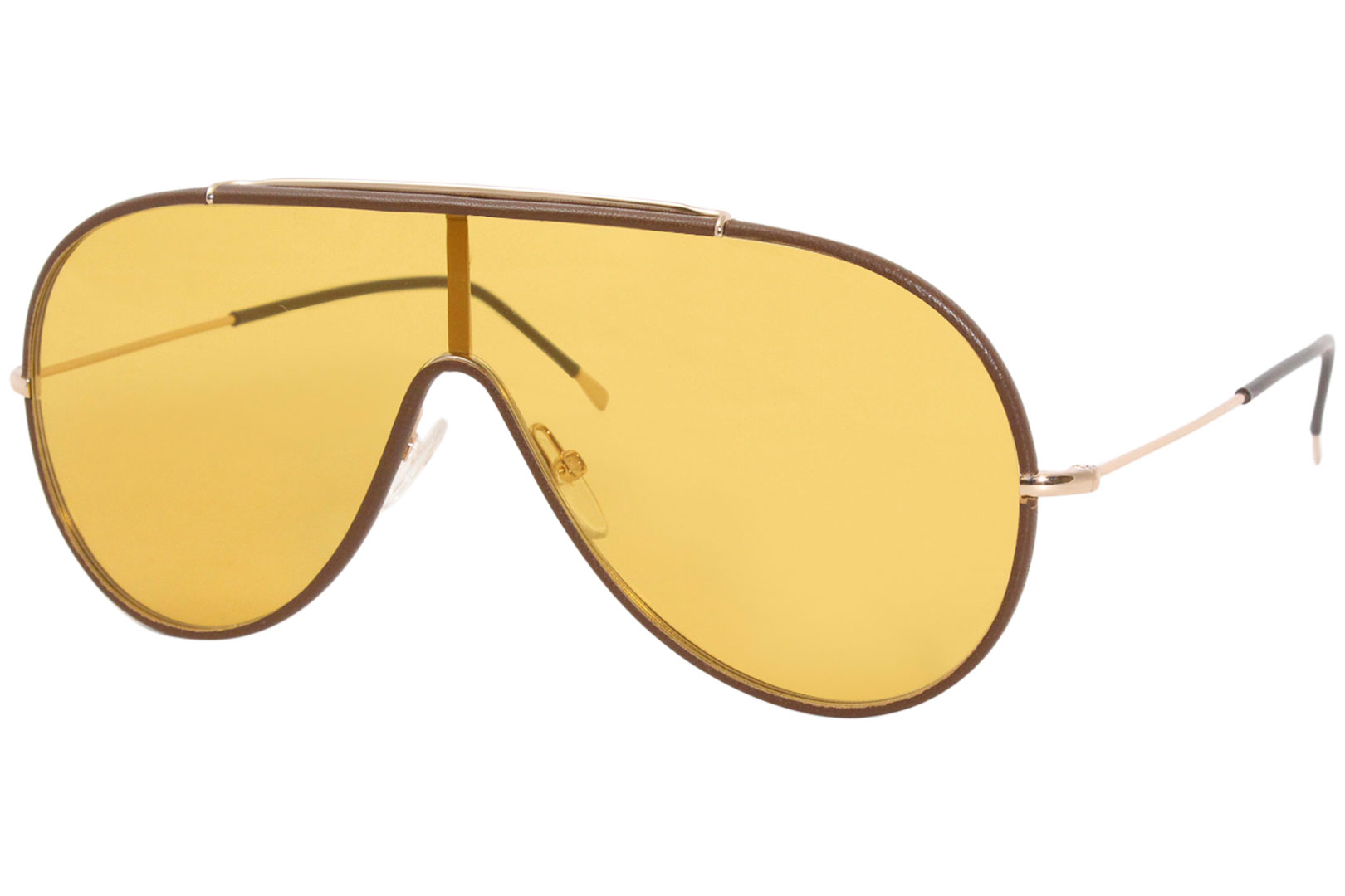 Tom Ford Mack TF671 Sunglasses Women's Fashion Shield Shades 