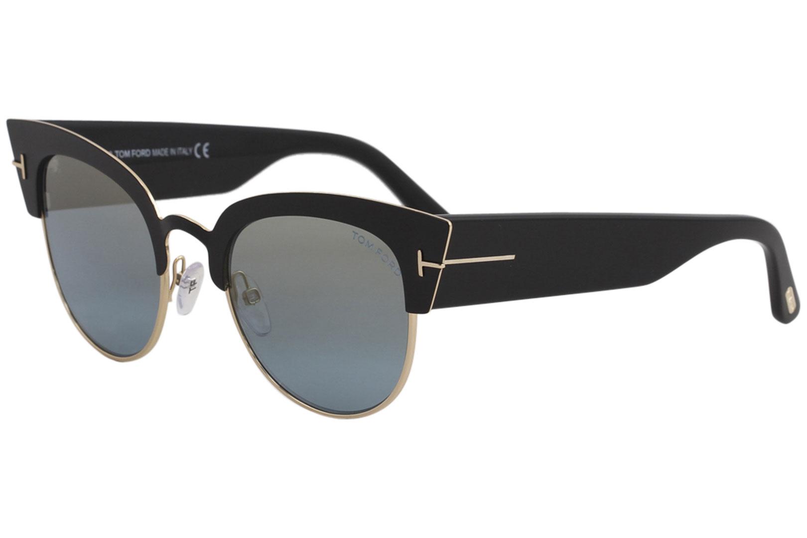 Tom Ford Women's Alexandra-02 TF607 TF/607 Fashion Cat Eye Sunglasses |  