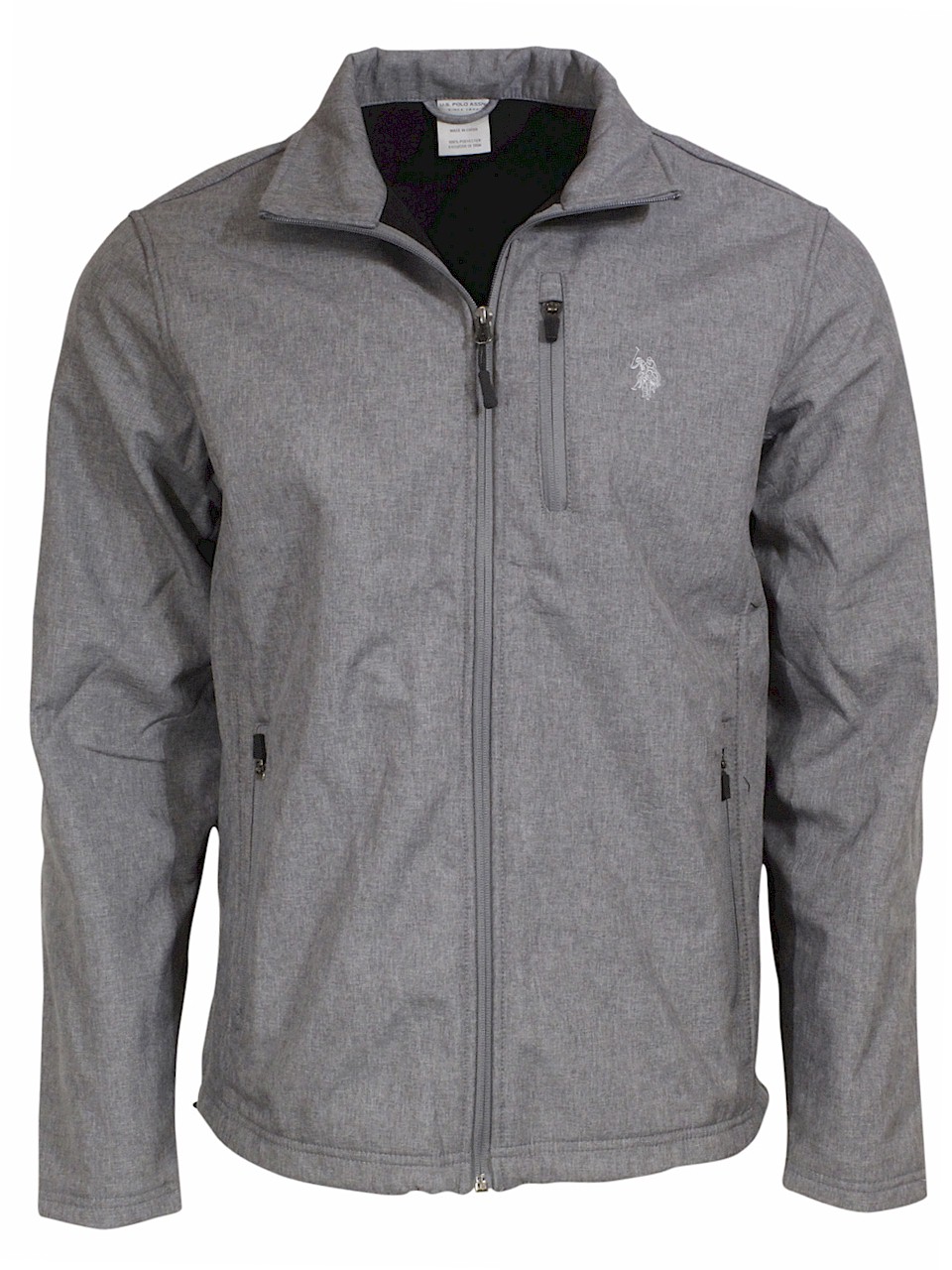 Amazon.com: U.S. Polo Assn. Boys' Hooded Zip Fleece Jacket, New Grey, 4/5:  Clothing, Shoes & Jewelry