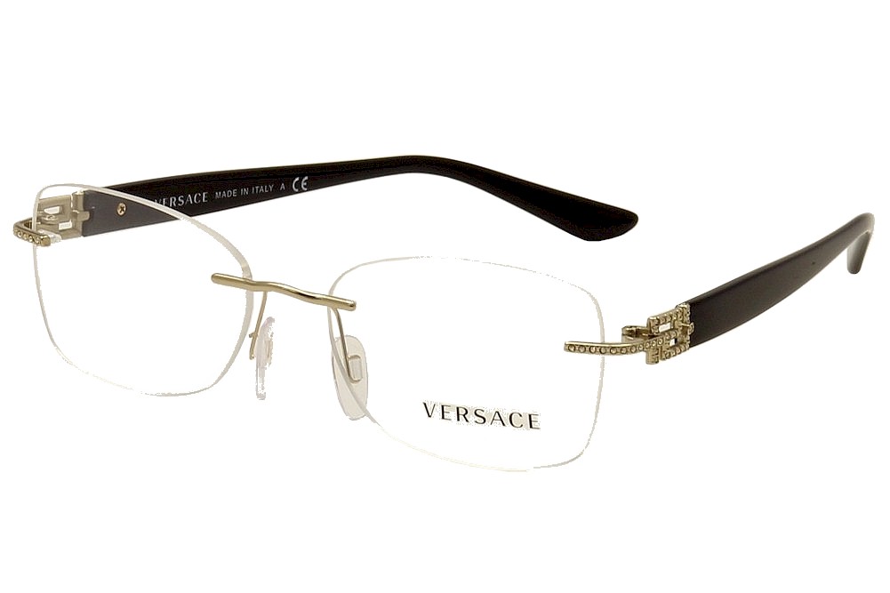 versace glasses rimless