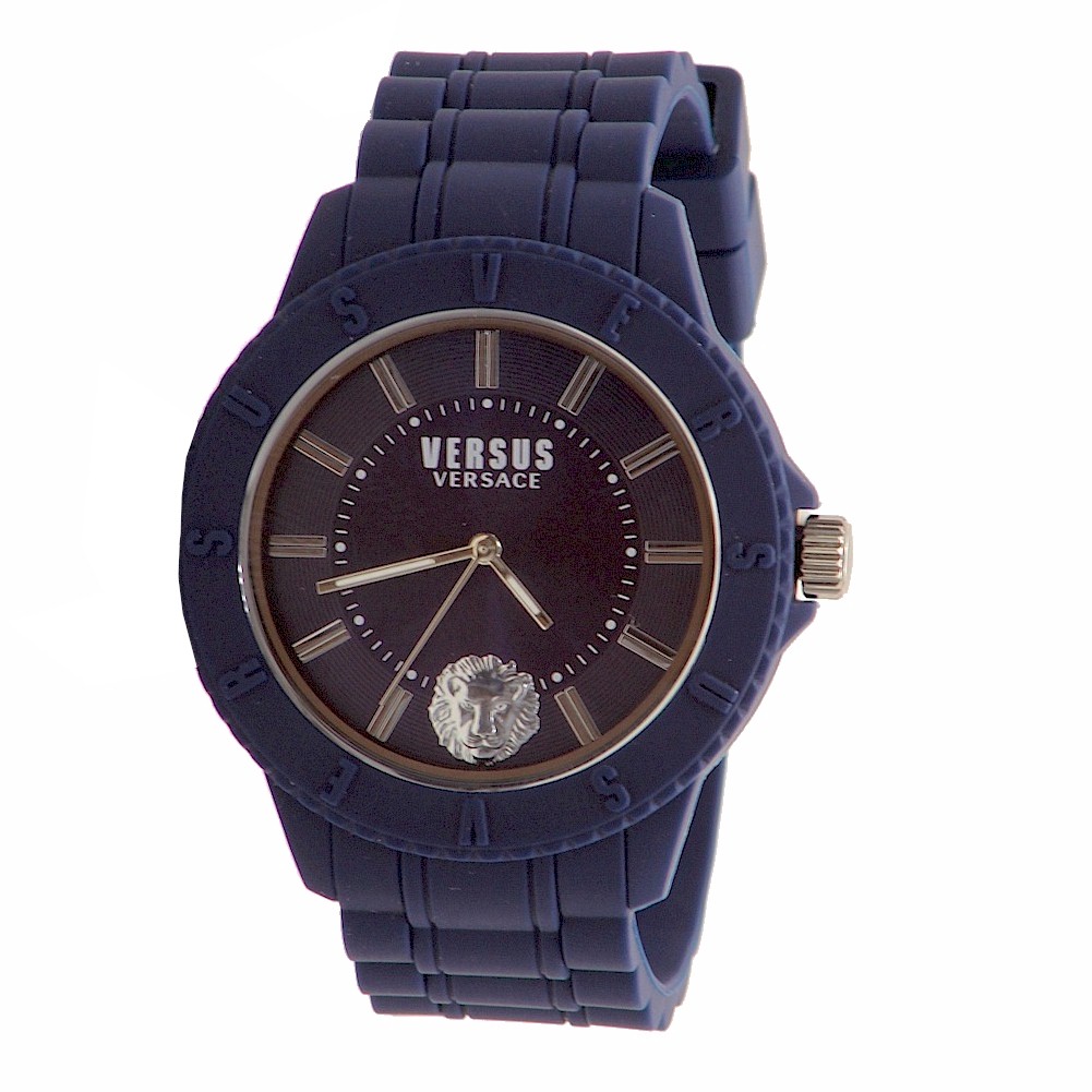 versace versus rubber watch