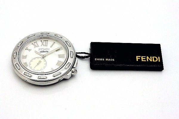 fendi selleria diamond watch