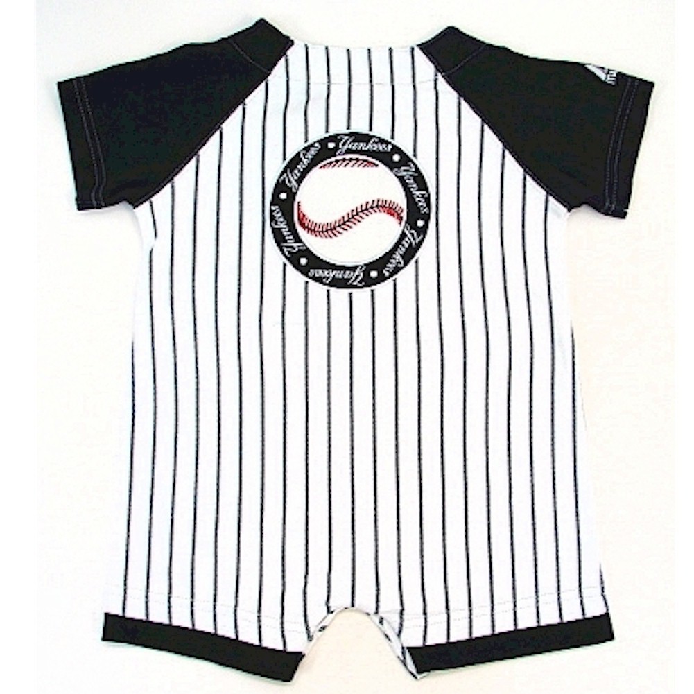 Majestic NY Yankees Infant Pinstripe Romper