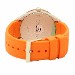 Calvin Klein Unisex CK K5E51YY6 Orange Silicone Analog Fashion Watch