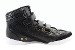 Fila Men's Hi Class Mid Triple Strap Fashion Black Leather Sneakers Shoes