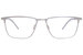 Flexon B2001 021 Reading Glasses Men's Palladium/Grey Full Rim Square 56mm