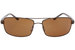 Serengeti Suglasses San Remo 7609 Dark Brown Polarized Shades