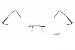 SILHOUETTE Chassis 7534 Titan Next Generation III 6080 Blue Eyeglasses Frame