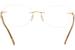 Silhouette Eyeglasses Starlight 4538 6052 23KT Rose Gold Plated Optical Frame