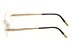 Silhouette Men's Eyeglasses Finesse 4443 6062 23K Gold Plated Optical Frame