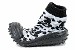 Skidders Girl's Skidproof Sneakers Black Leopard Shoes XY4133