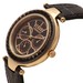 Versus By Versace Sertie Multi SOS040015 Black Genuine Leather Analog Watch