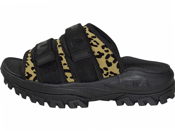 fila outdoor slide animal print