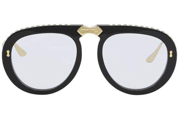 Gucci Women S Gg0307s Gg 0307 S Fashion Pilot Folding Sunglasses