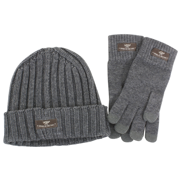 ugg hat and smart glove set