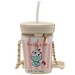 Betsey Johnson Women's Kitsch Milkshake Cream Cross-Body Handbag