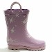 Disney Fairies Girl's Fashion Rain Boots Lavender Shoes