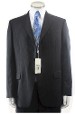 Gianfranco Ferrre Suit Men's 3-Button Black/White Stripes 100% Wool